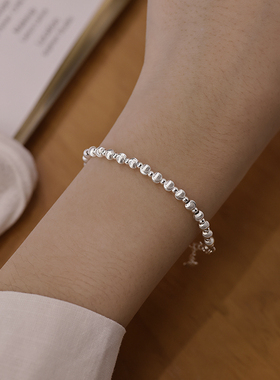 925银圆珠手链2025新款