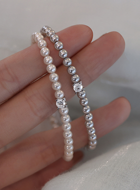 银奥时尚女性施家珍珠手串