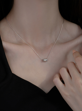 925纯银路路通项链女2025新款