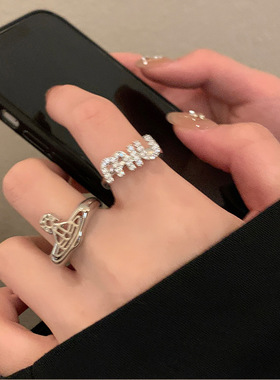 韩版高级感戒指网红时尚