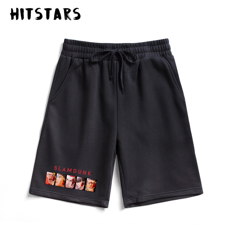 国潮复古灌篮高手趣味搞笑纯棉短裤休闲裤男女健身宽松裤子夏季,淘宝优惠券,粉丝福利购,淘宝优惠卷