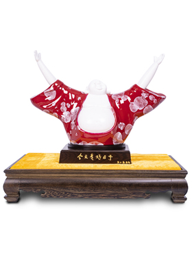 中国红送礼国礼中国白陈仁海