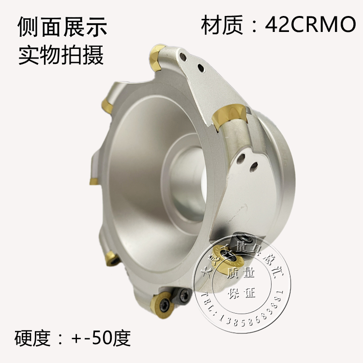 EMR5R6R圆鼻铣刀盘开粗平面铣CNC数控加工中心加硬涂层刀盘50-200 - 图2