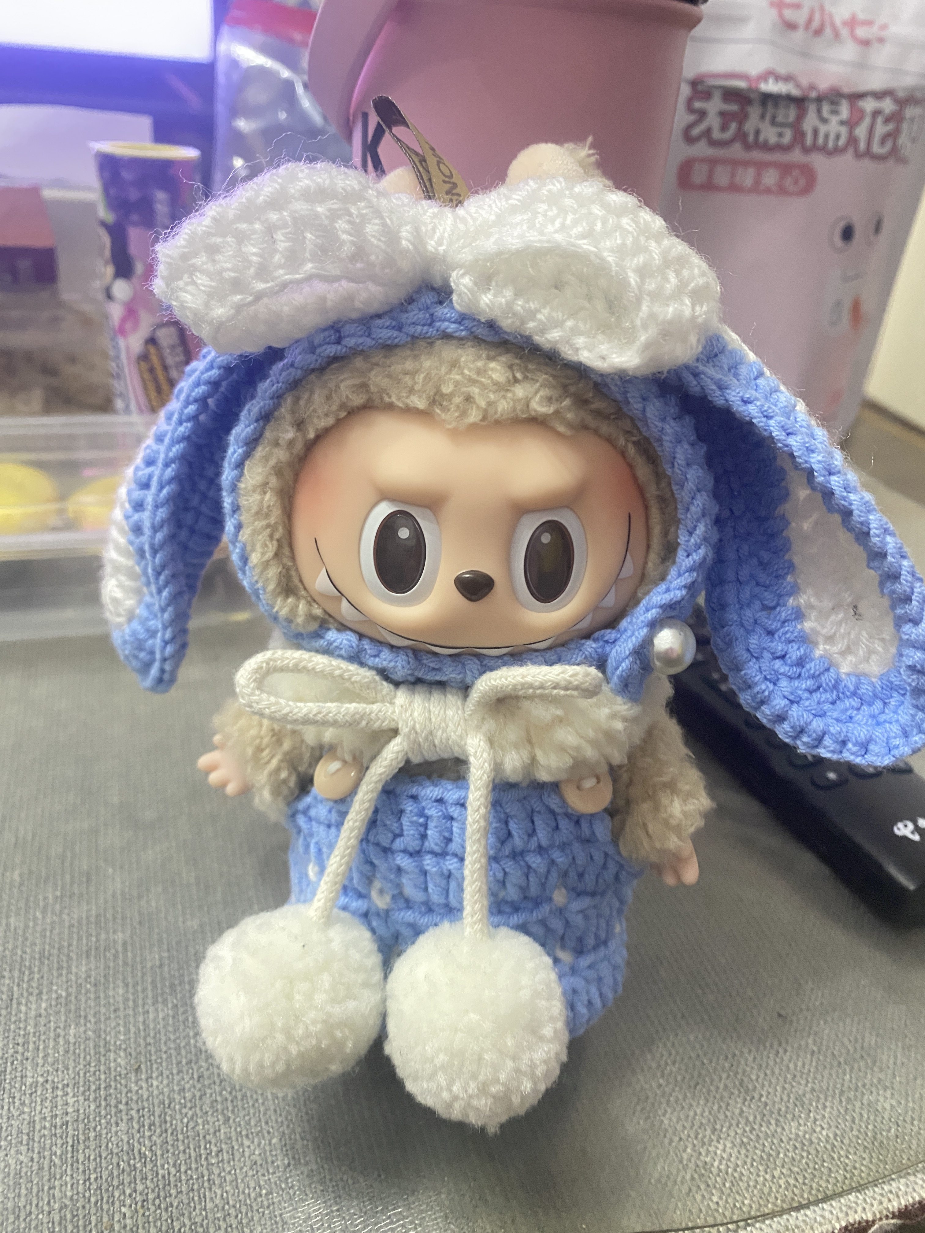 17cm拉布布娃衣搪胶衣服娃衣周边头套发箍帽子围巾圈,淘宝优惠券,粉丝福利购,淘宝优惠卷