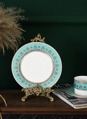 费灵黄铜支架欧式手工制品