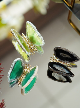 费灵家居手工仿真彩色昆虫摆件