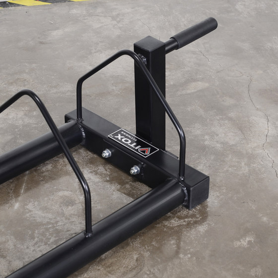 Strength area removable rack trolley barbell plate rack