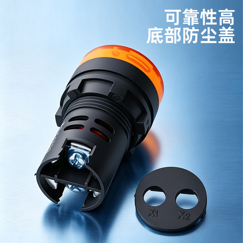 信号灯闪光声光蜂鸣器AD16-22SM/R报警器22MM 12V 24V 110V 220V - 图2