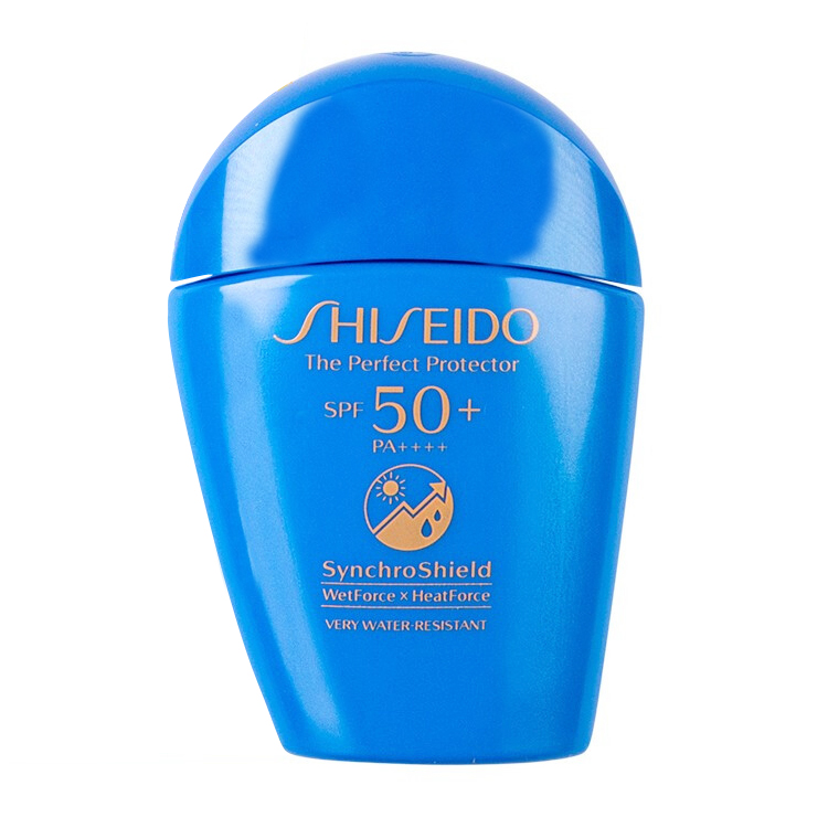 Shiseido资生堂蓝胖子防晒霜50ml清爽型黄字SPF50+PA++++ - 图3