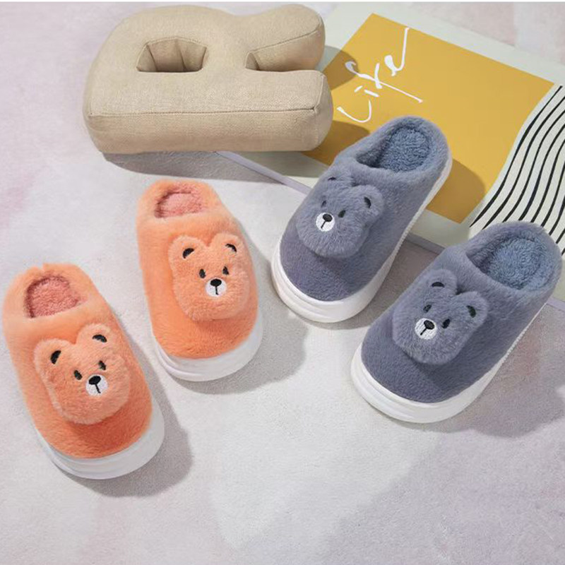 秋冬季儿童棉拖鞋男童女童防滑童鞋居家小孩拖鞋大中小童宝宝拖鞋