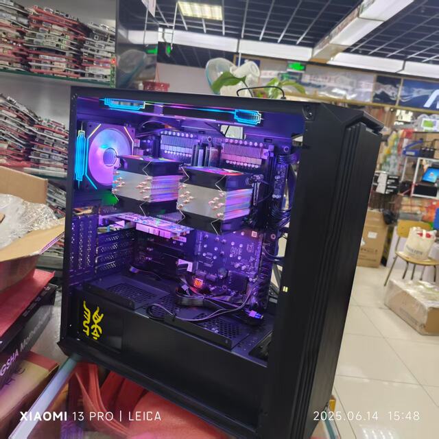 X99 dual-channel motherboard 10 disks 8 M2 solid state