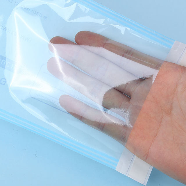 Self-sealed sterilization bag Self-adhesive disinfection bag Disposable beauty salon acne needle storage high temperature steam seal 200 pieces