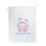 Портативная маленькая водонепроницаемая сумка для хранения для путешествий с разделителями, на шнурках