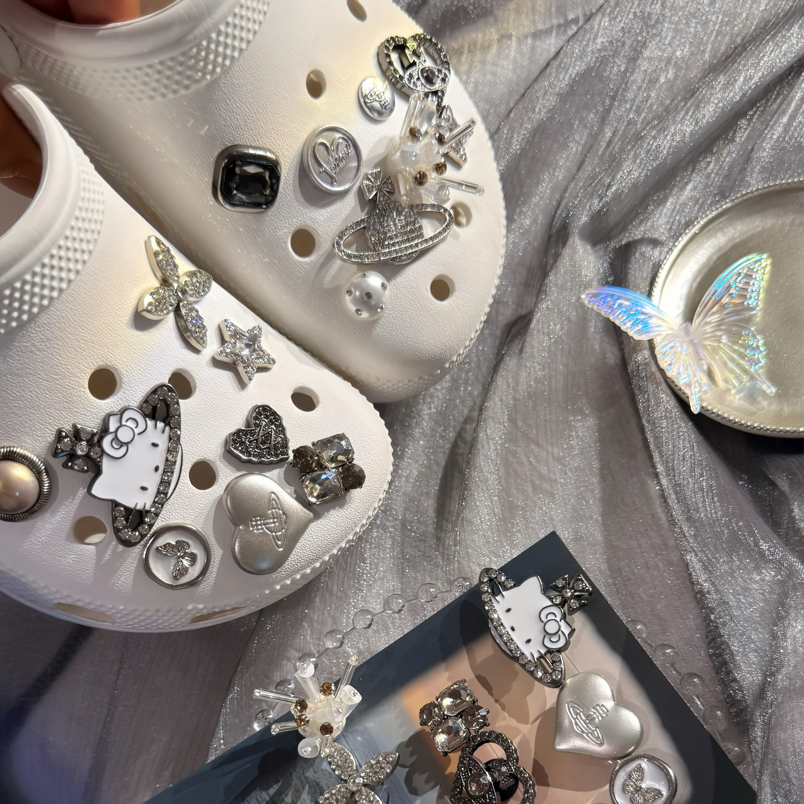 “宇宙甜心”洞洞鞋配饰立体鞋花 适配鞋花鞋扣 可拆卸,淘宝优惠券,粉丝福利购,淘宝优惠卷