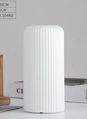 【不可装水】简约防摔塑料花瓶摆件客厅插花餐桌装饰工艺品花瓶