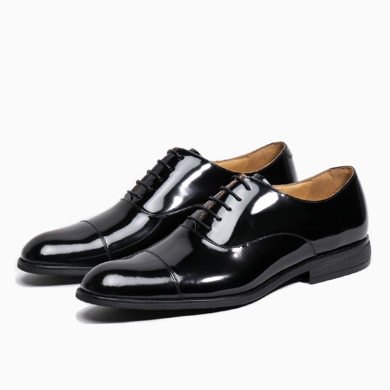 优100男鞋漆皮英伦风潮流男士商务正装皮鞋真皮三接头亮皮牛津鞋,淘宝优惠券,粉丝福利购,淘宝优惠卷