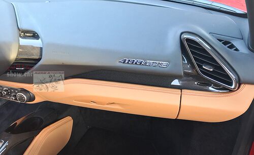 拉利 488 GTB PISTA 高品质 加工 碳纤内饰 - 图2