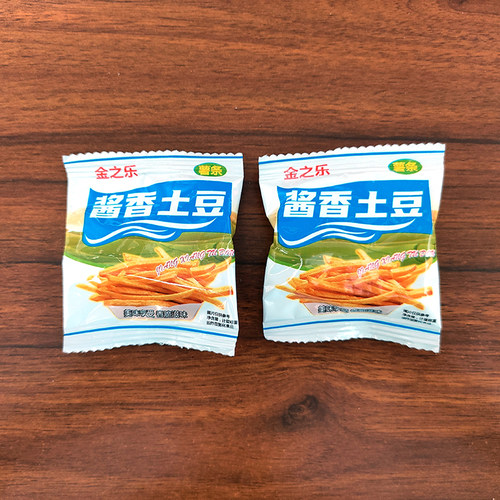 金之乐酱香土豆薯条童年儿时怀旧食品办公室休闲膨化零食小吃 - 图2