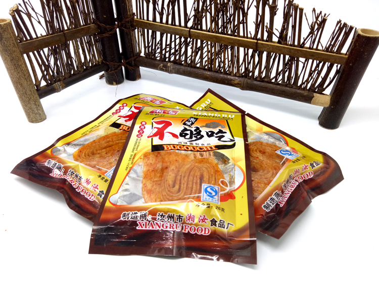 拍30袋包邮  平汝不够吃辣条 80后童年怀旧麻辣零食品22g/袋 - 图0