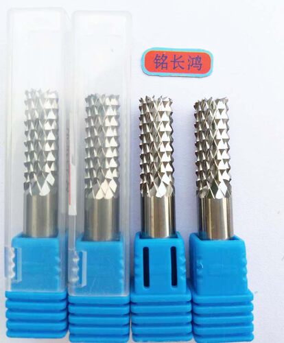 玉米铣刀3.1-10钨钢PCB电路板碳纤维合成石硬质合金菠萝棱齿锣刀 - 图0