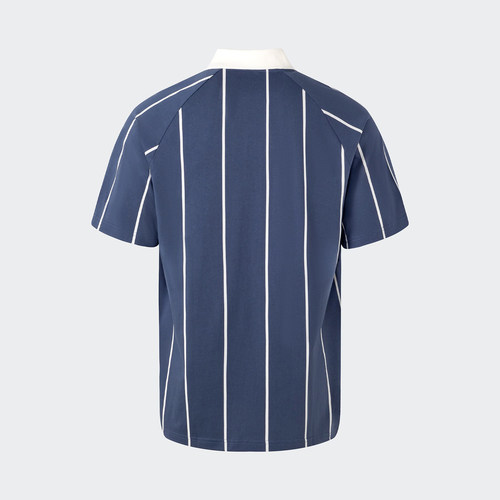 Adidas/阿迪达斯正品夏季新款男士翻领条纹运动休闲T恤JC5745 - 图0
