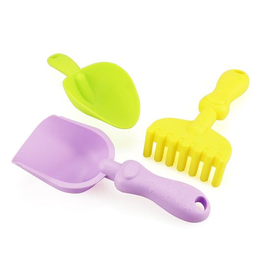 儿童铲子户外海边沙滩铲加厚磨砂宝宝玩沙挖沙子幼儿园艺种植工具