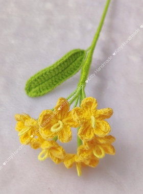 情人节毕业教师节手工编织花束勿忘我满天星仿真花毕业礼物搭礼品