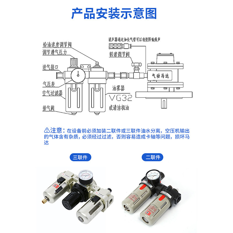 欣山XS-8AM叶片式气动马达高速大功率扭矩防爆正反转可调速减速机,淘宝优惠券,粉丝福利购,淘宝优惠卷