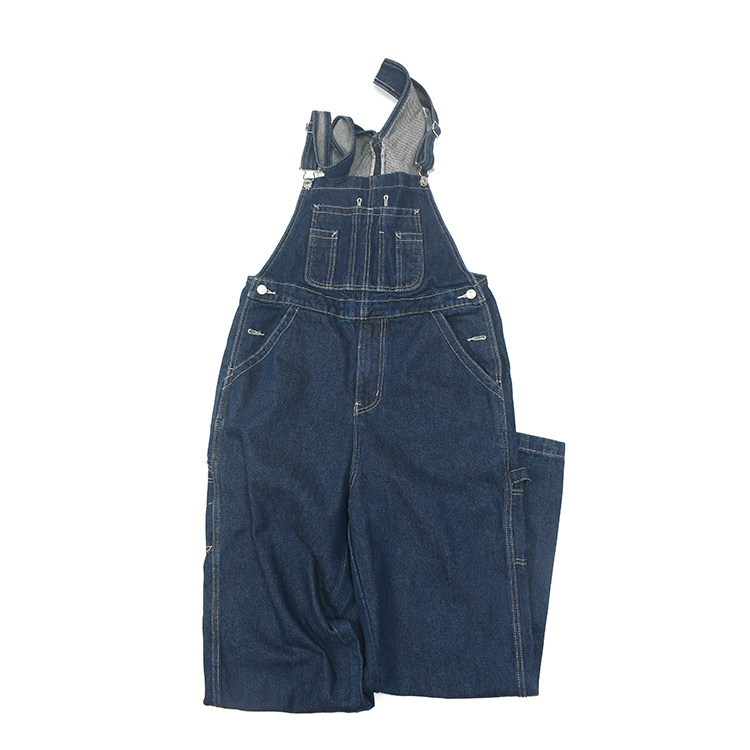 老炮 日式复古做旧水洗多工装牛仔背带裤 咔叽古着宽松多色吊带裤,淘宝优惠券,粉丝福利购,淘宝优惠卷
