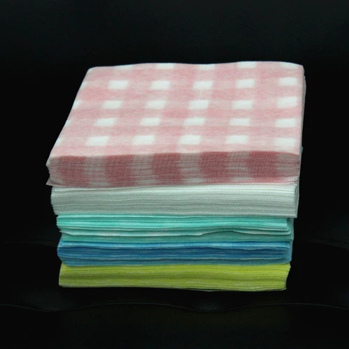 Косметические одноразовые влажные салфетки для умывания, косметическое полотенце, бумажные салфетки, очищающее молочко, 60 штук