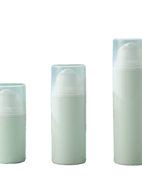 15ml30ml50毫升卡扣式按压真空乳液瓶pp白色乳液化妆瓶空瓶分装瓶