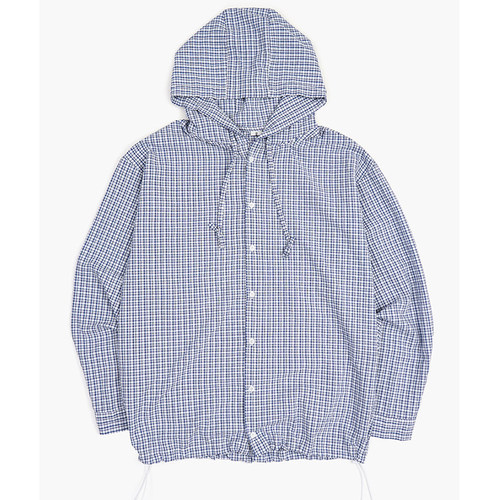 韩代Raucohouse Zeckon check hooded shirt 格子连帽衬衫百搭 - 图3