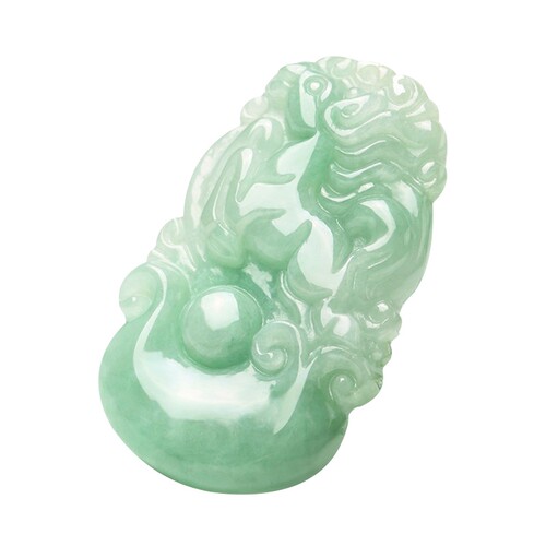 玉石翡翠十二生肖玉吊坠玉鼠牛虎兔龙蛇马羊猴鸡狗猪玉坠项链男女 - 图3