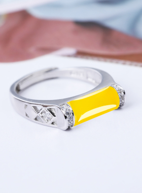 纯银材质戒指空托男女潮流戒托