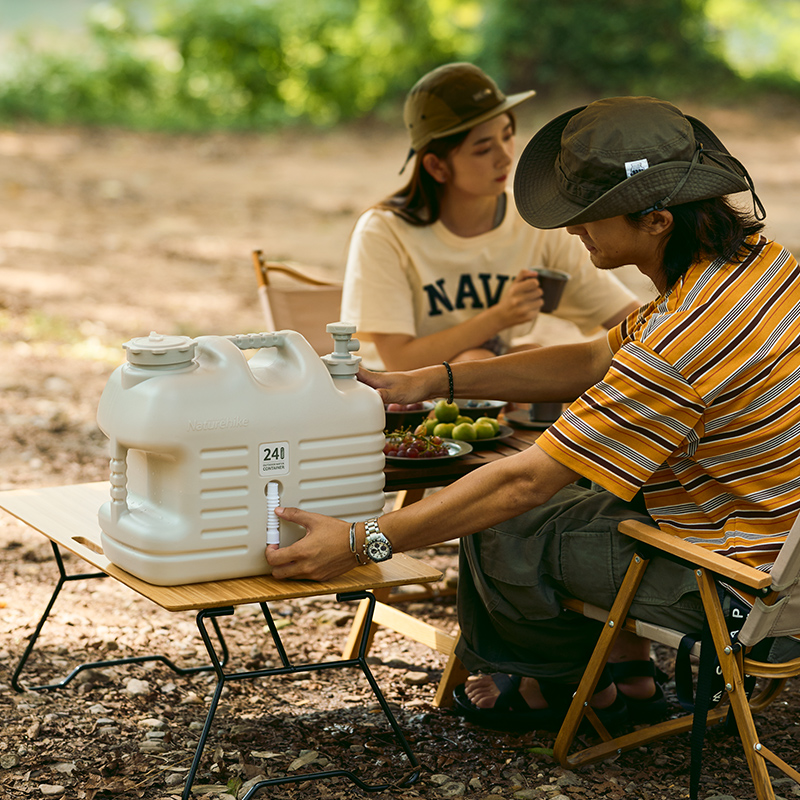 Naturehike挪客PE食品级四方水桶户外户外露营野营大容量储水桶