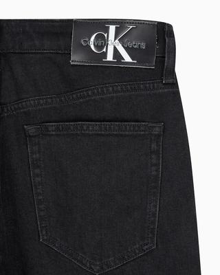 CK Jeans韩国代购23秋 J323793 男士休闲修身韩版微弹黑色牛仔裤