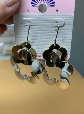 女神范挂钩款耳环时尚大气精品长