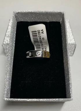 19号白金色钻石戒指新品