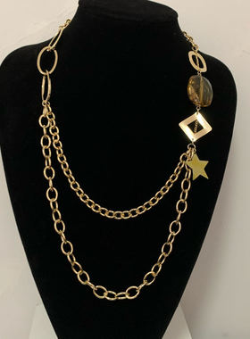 短长毛衣女式装饰简约时尚项链