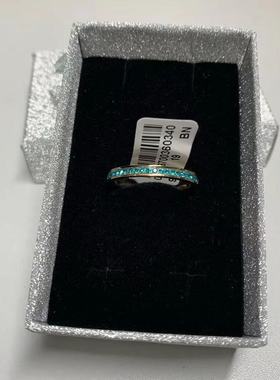 19号玫瑰金色钻石戒指