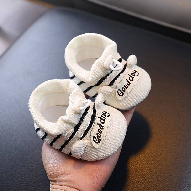 婴儿鞋春秋软底薄款宝宝学步鞋防滑不掉抽绳0-3-6月一岁外穿透气,淘宝优惠券,粉丝福利购,淘宝优惠卷