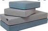 Customized Monet European style sofa with full cover and covered stool