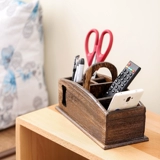 Пульт из натурального дерева, система хранения, настольная коробка для хранения, деревянная корзина для хранения
