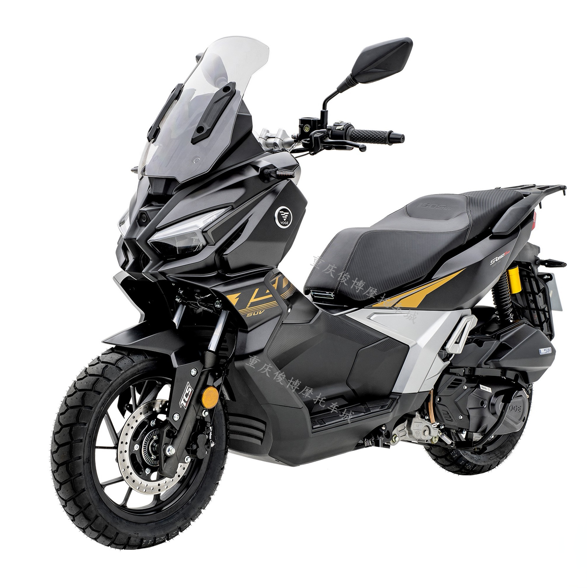 全新隆鑫无极SR150S ADV摩托车踏板车摩旅长途机车 上牌可发货,淘宝优惠券,粉丝福利购,淘宝优惠卷