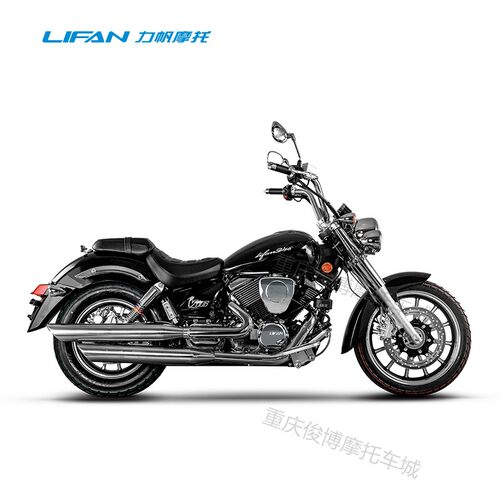 新款力帆V16Pro 250太子摩托车V缸皮带巡航复古摩旅机车整车 - 图1