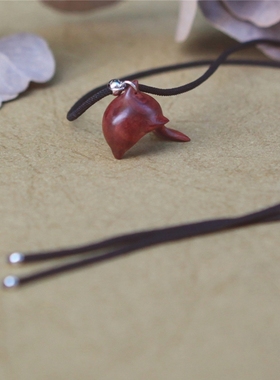 木质原创设计师百搭项链品牌定制