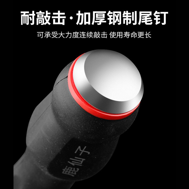 鹿仙子敲击穿心螺丝刀小起子一字十字梅花改锥加长工业级工具套装