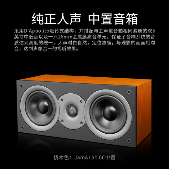 Swan/惠威Jam&Lab8家庭影院5.0音响套装客厅音箱HiFi落地音响