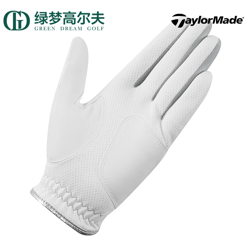 TaylorMade泰勒梅高尔夫新款男士夏季透气防滑耐磨golf运动手套 - 图2