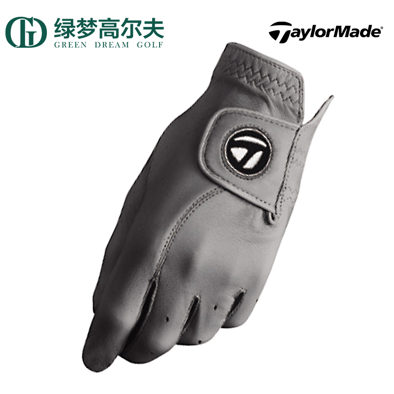 TaylorMade泰勒梅高尔夫手套tp款职业选手同款真皮运动防滑手套 - 图2